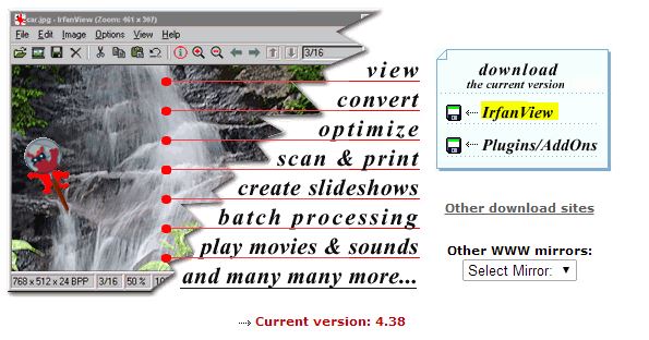 birt 4.2 IrfanView télécharger