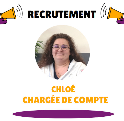 Recrutement – Bienvenue Chloé !