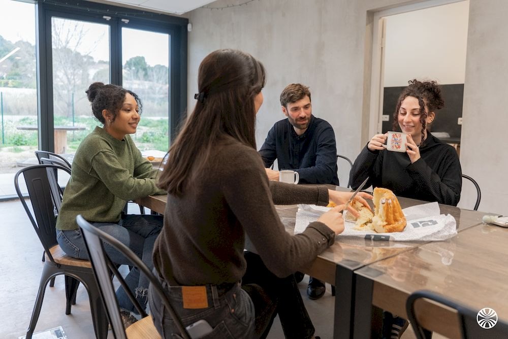 Déjeuner entre collègues chez ViaXoft